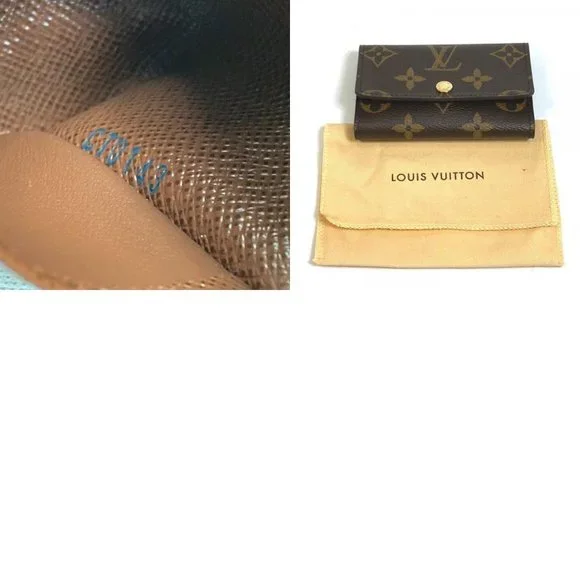 AUTH LOUIS VUITTON Multicles6 6-Ring Key Case Monogram Canvas Brown - Picture 12 of 12